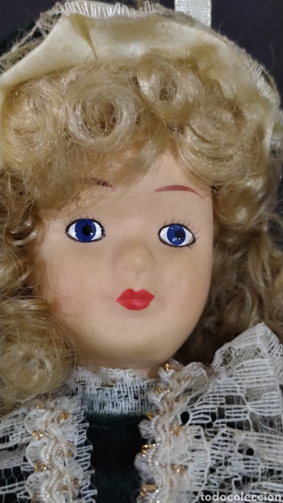 Mu&ntilde;ecas porcelana: Mu&ntilde;eca de porcelana de 23cm. Ref.- 03. - Foto 2