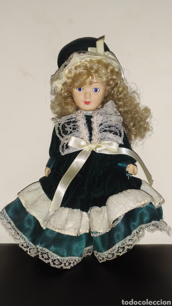 Mu&ntilde;ecas porcelana: Mu&ntilde;eca de porcelana de 23cm. Ref.- 03. - Foto 1