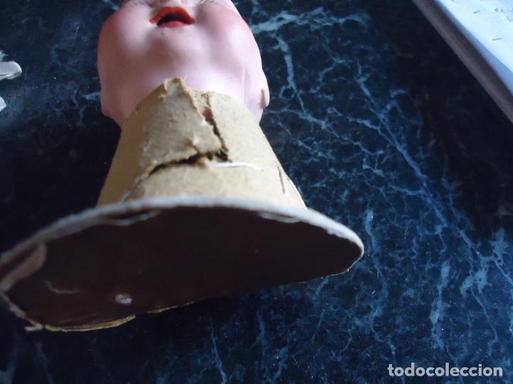 Muñecas Porcelana: Pequeña y simpática cabeza de muñeca/o bebé porcelana ojos durmientes - Foto 3 - 285648343