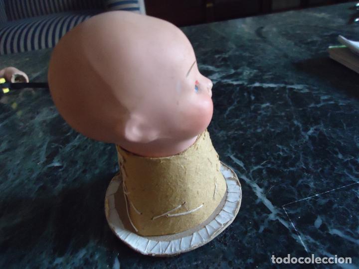 Muñecas Porcelana: Pequeña y simpática cabeza de muñeca/o bebé porcelana ojos durmientes - Foto 7 - 285648343
