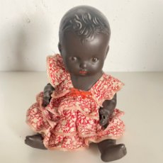 Muñecas Porcelana: MUÑECA NEGRA DE PORCELANA , AÑOS 1920,30. Lote 320876853