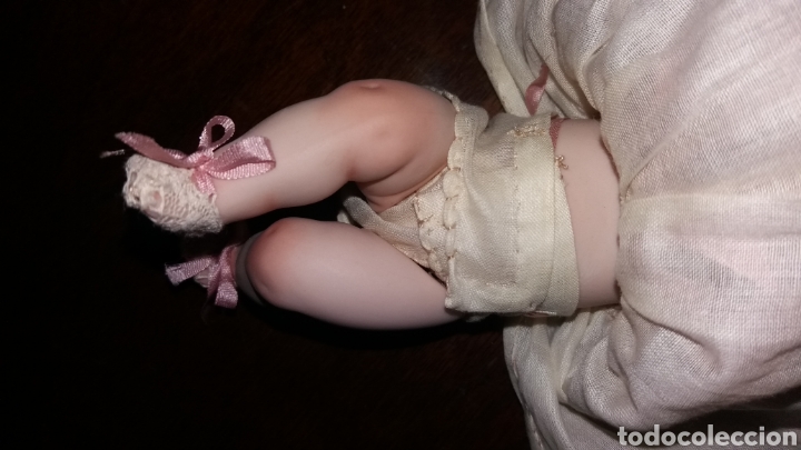 Mu&ntilde;ecas porcelana: Beb&eacute; Kaiser de porcelana 14cm con complementos - Foto 7