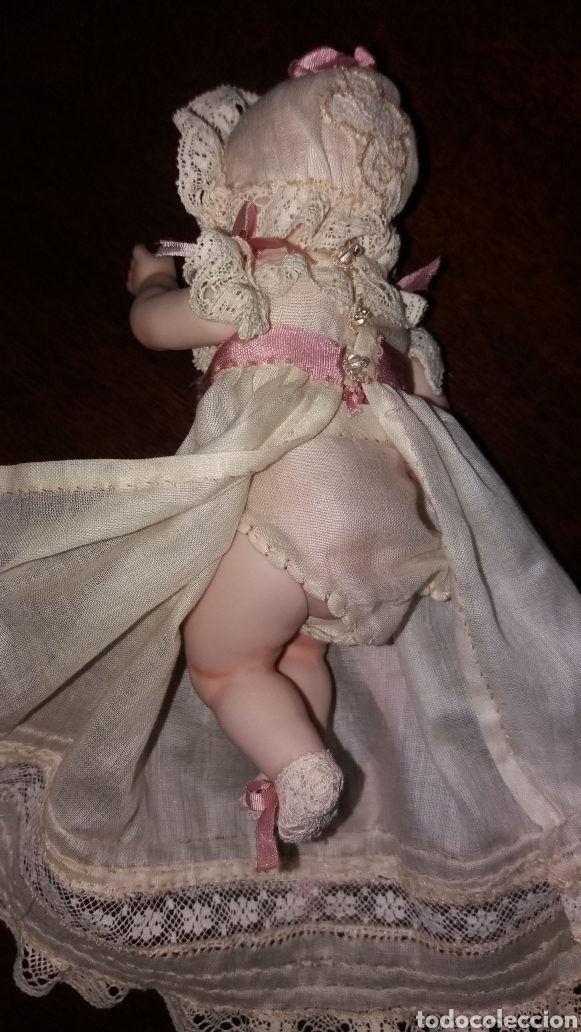 Mu&ntilde;ecas porcelana: Beb&eacute; Kaiser de porcelana 14cm con complementos - Foto 8