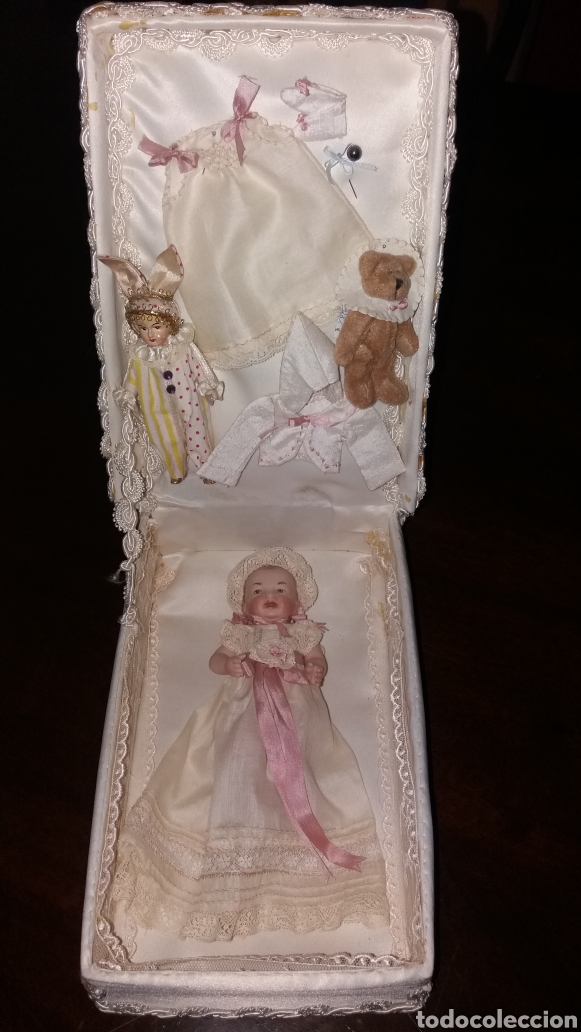 Mu&ntilde;ecas porcelana: Beb&eacute; Kaiser de porcelana 14cm con complementos - Foto 3