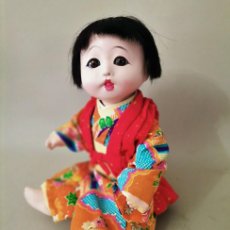 Muñecas Porcelana: MUÑECO JAPONES ANTIGUO ICHIMATSU,TODO ORIGINAL 29CM ,SIN RETOQUES