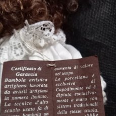Muñecas Porcelana: MUÑECA PORCELANA CAPODIMONTE 20CM.. Lote 385849734