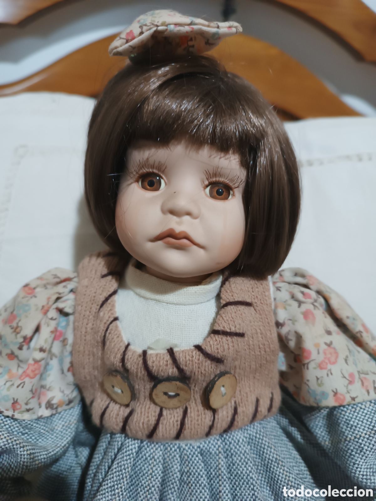 Mu&ntilde;ecas porcelana: Mu&ntilde;eca de porcelana - Foto 2