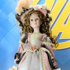 Muñecas Porcelana: MUÑECA DE PORCELANA HOLANDESA. WATERLAND DOLLS.. Lote 403200404