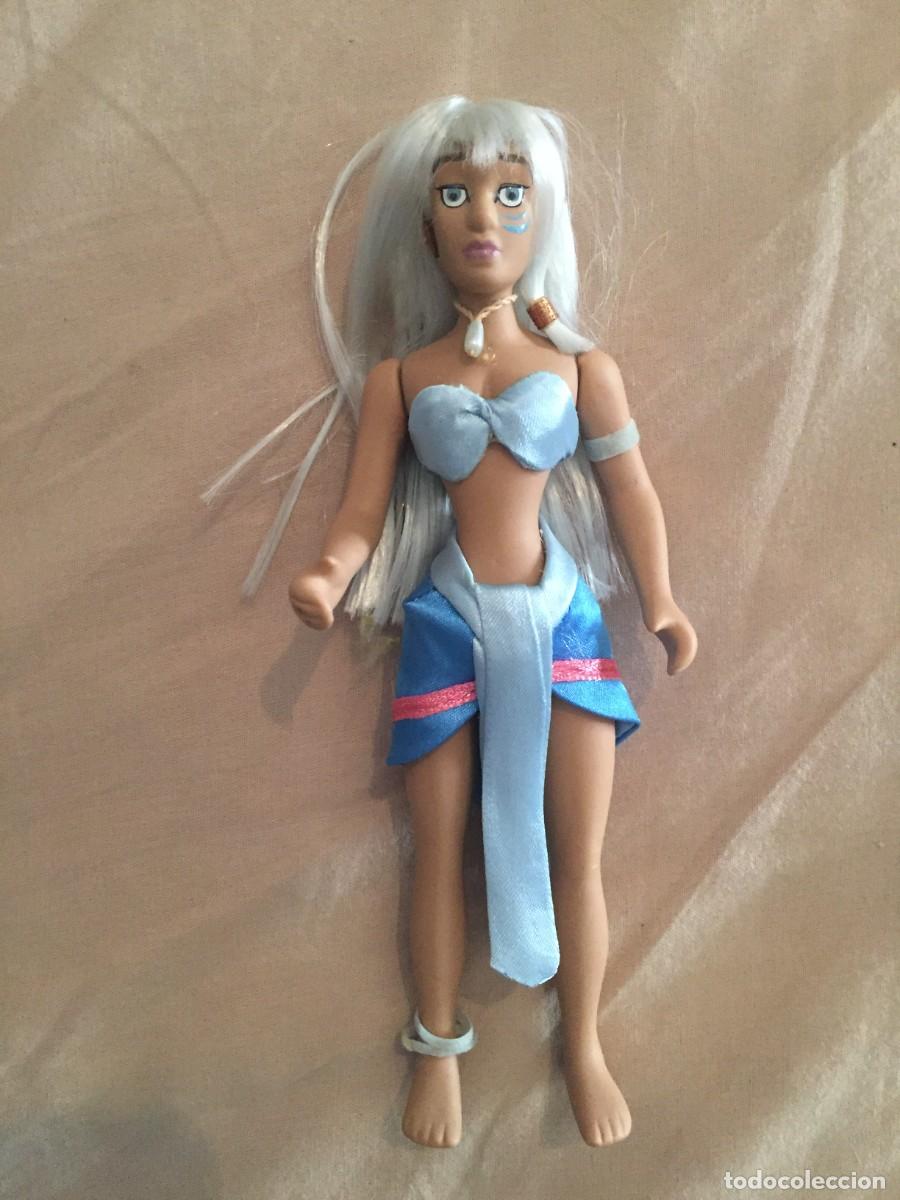 Muñecas porcelana: Kida princesa Disney porcelana película Atlantis El imperio perdido . princesas