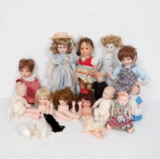 Bambole Porcellana: LOTE DE MUÑECAS DE PORCELANA Y PIEZA PIEZAS DE MUÑECAS MUY ANTIGUAS Y RARAS DE VER