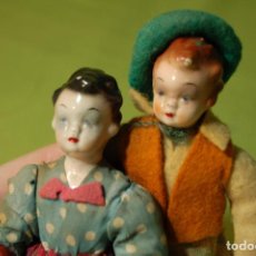 Muñecas Porcelana: PAREJA DE MUÑECAS ITALIANAS GIOVANNI GIRARDI