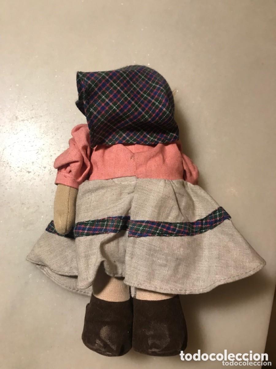 Mu&ntilde;ecas porcelana: Mu&ntilde;eca de trapo y ceramica - Foto 2