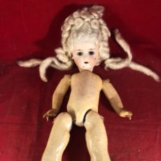 Bambole Porcellana: ANTIGUA MUÑECA DE MADERA SIGLO XIX