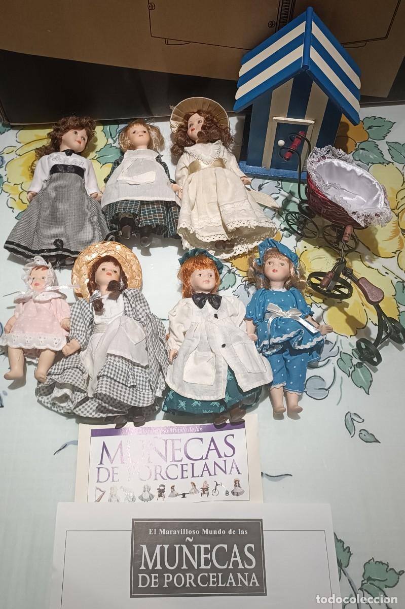 Mu&ntilde;ecas porcelana: Lote Mu&ntilde;ecas y complementos de porcelana - Foto 1