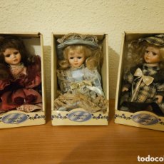 Muñecas Porcelana: LOTE MUÑECAS PORCELANA PINTADAS A MANO
