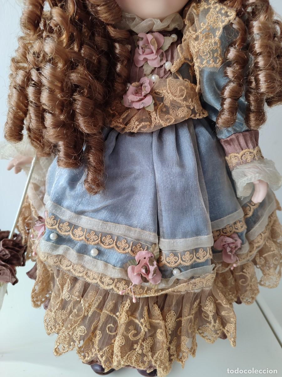 Mu&ntilde;ecas porcelana: Mu&ntilde;eca antigua de colecci&oacute;n. - Foto 7