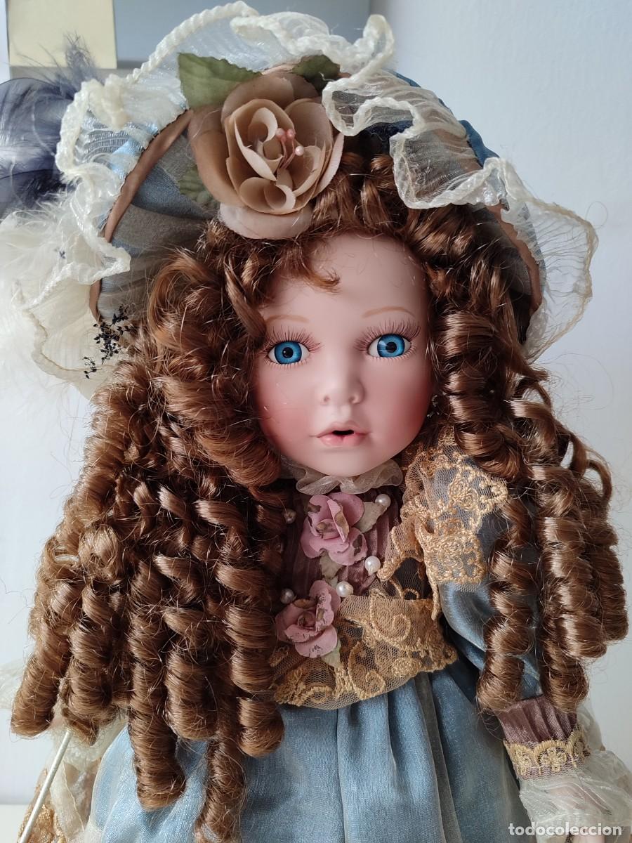 Mu&ntilde;ecas porcelana: Mu&ntilde;eca antigua de colecci&oacute;n. - Foto 8