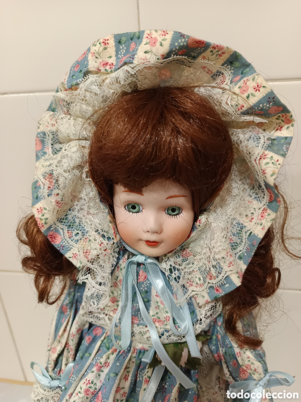Mu&ntilde;ecas porcelana: Mu&ntilde;eca de porcelana. - Foto 2