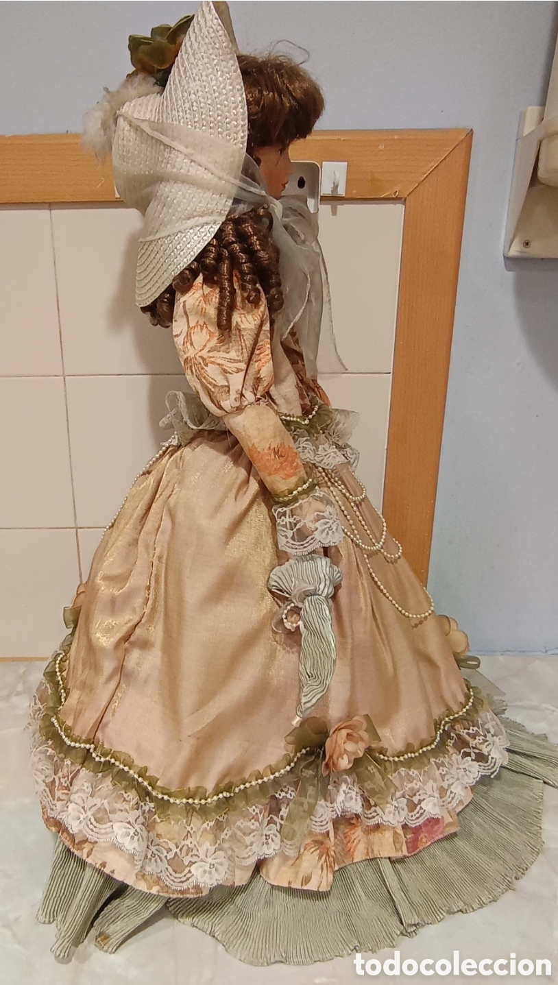 Mu&ntilde;ecas porcelana: Mu&ntilde;eca de porcelana de 70 cm - Foto 2
