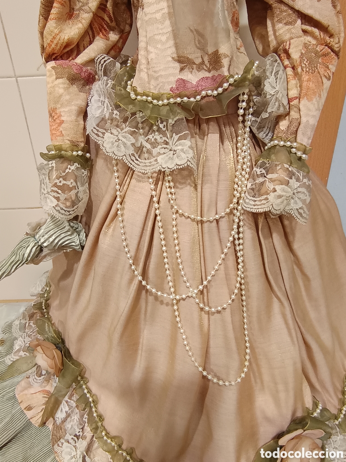 Mu&ntilde;ecas porcelana: Mu&ntilde;eca de porcelana de 70 cm - Foto 6