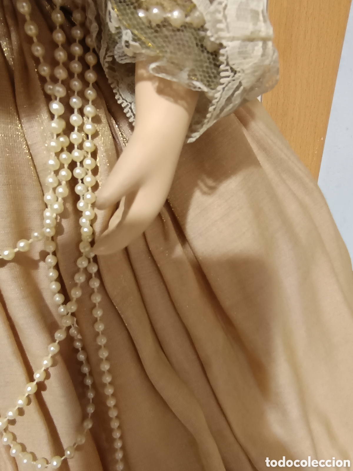 Mu&ntilde;ecas porcelana: Mu&ntilde;eca de porcelana de 70 cm - Foto 8