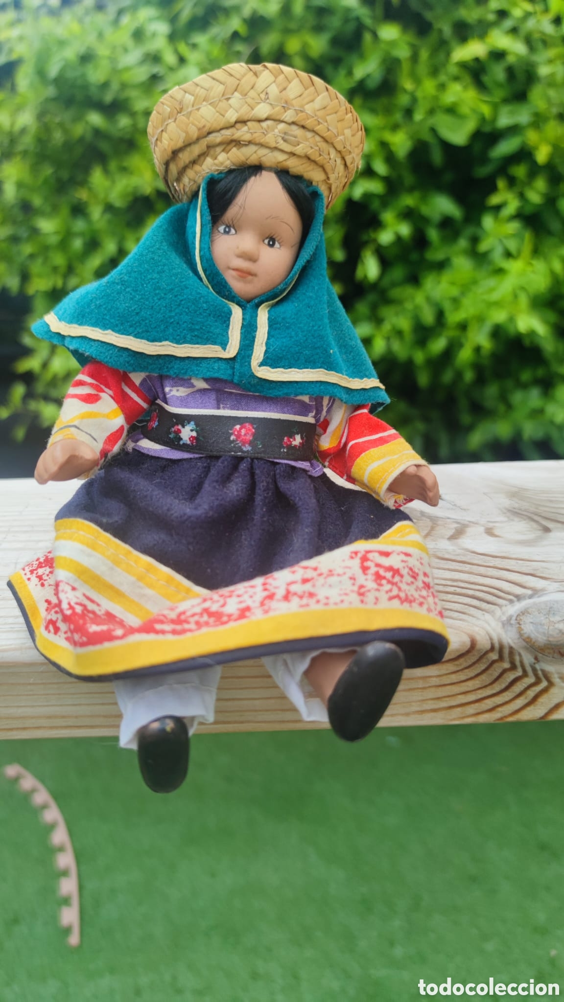 Mu&ntilde;ecas porcelana: Mu&ntilde;ecas del mundo. PERU - Foto 2