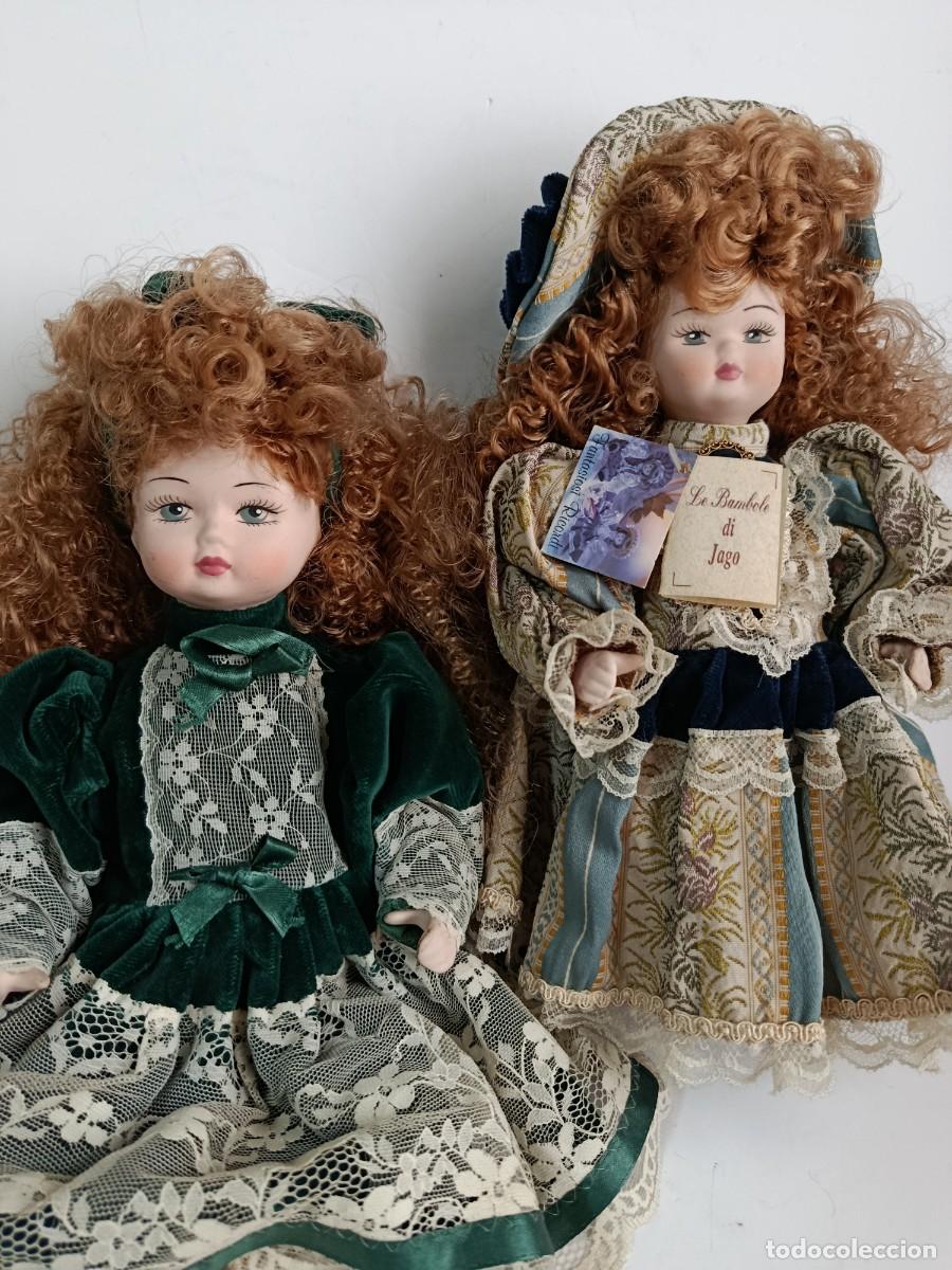 Mu&ntilde;ecas porcelana: DOS MU&Ntilde;ECAS MARCA LE BAMBOLE DI JANGO - Foto 1