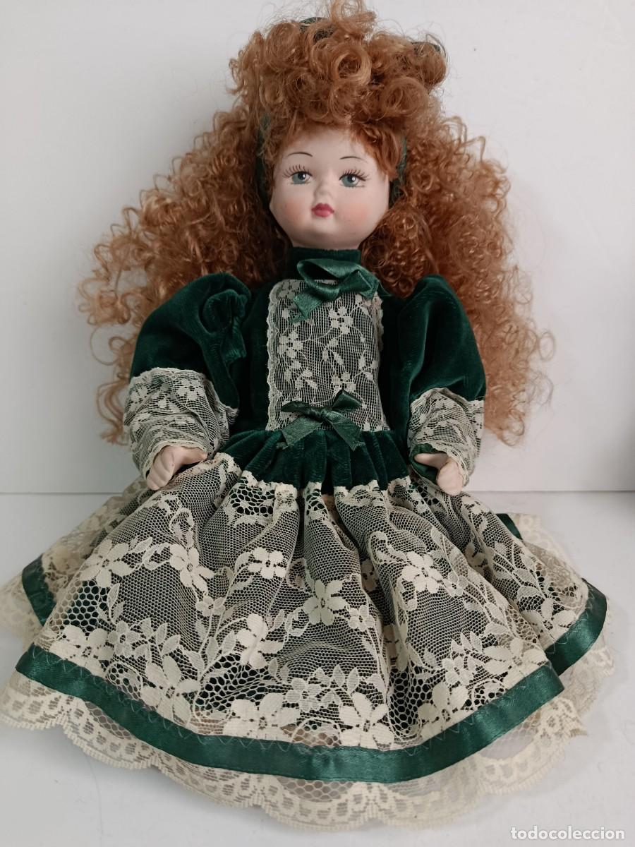 Mu&ntilde;ecas porcelana: DOS MU&Ntilde;ECAS MARCA LE BAMBOLE DI JANGO - Foto 3