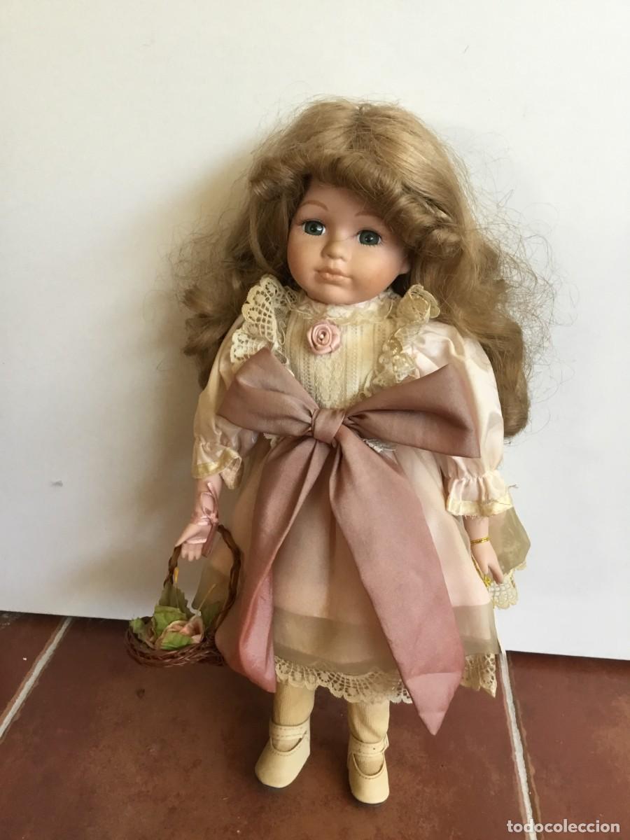 Mu&ntilde;ecas Porcelana: KAY MU&Ntilde;ECA LEONARDO COLLECTORS ANTIGUA DE PORCELANA DE 52 CM DE ALTURA