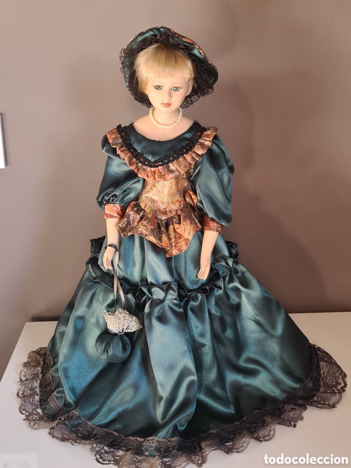 Bambole Porcellana: Preciosa Mu&ntilde;eca de Porcelana. Estilo Victoriano. Coleccion.
