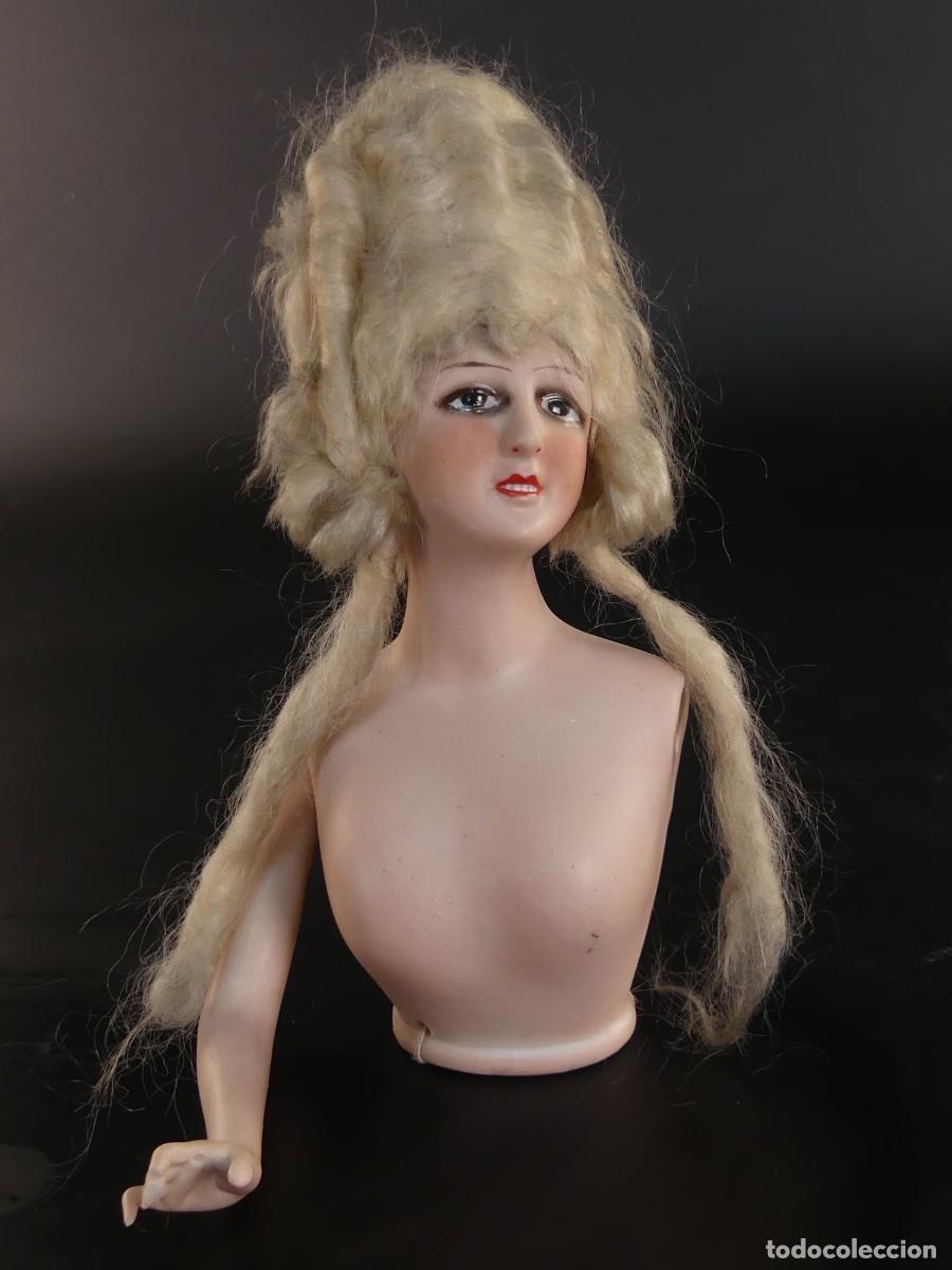 Bambole Porcellana: PARTE DE ANTIGUA MU&Ntilde;ECA DE PORCELANA