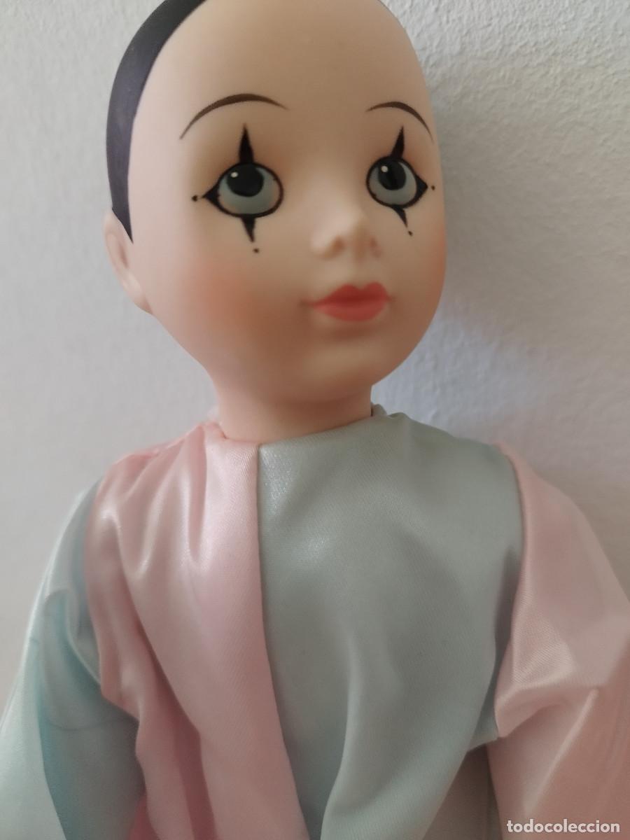 Mu&ntilde;ecas Porcelana: Mu&ntilde;eca Arlequ&iacute;n de porcelana Posiblemente a&ntilde;os 70