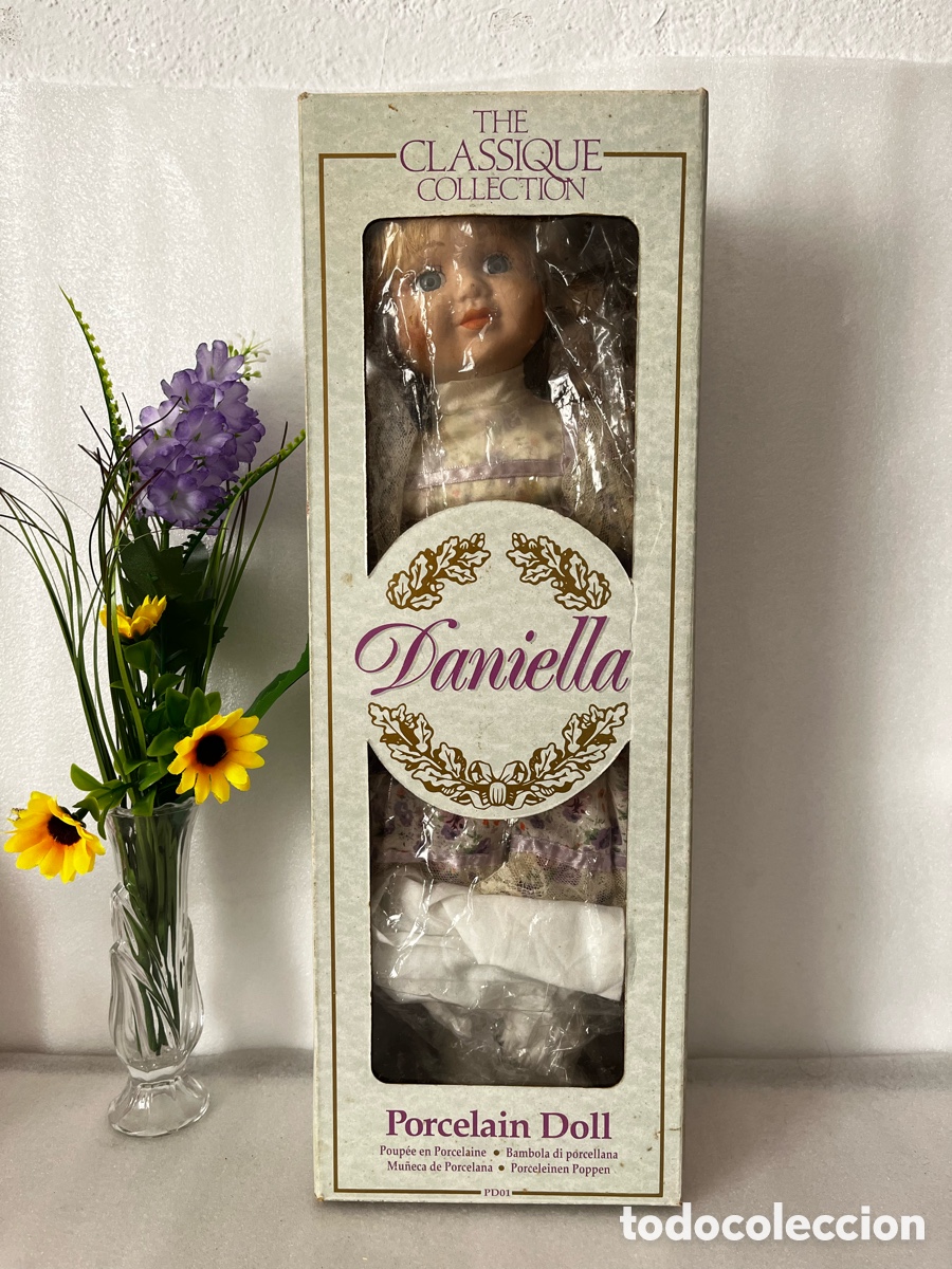 Mu&ntilde;ecas Porcelana: Mu&ntilde;eca Daniella TCC (40cm)
