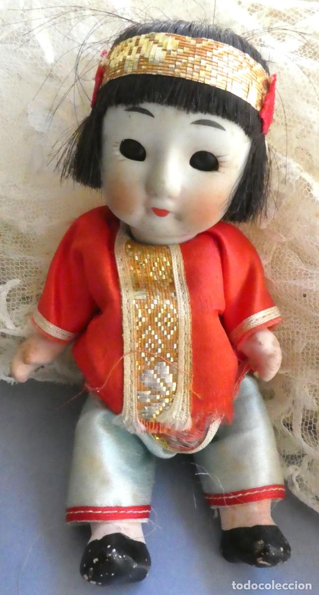Poup&eacute;es Porcelaine: ANTIGUA MU&Ntilde;ECA JAPONESA DE PORCELANA
