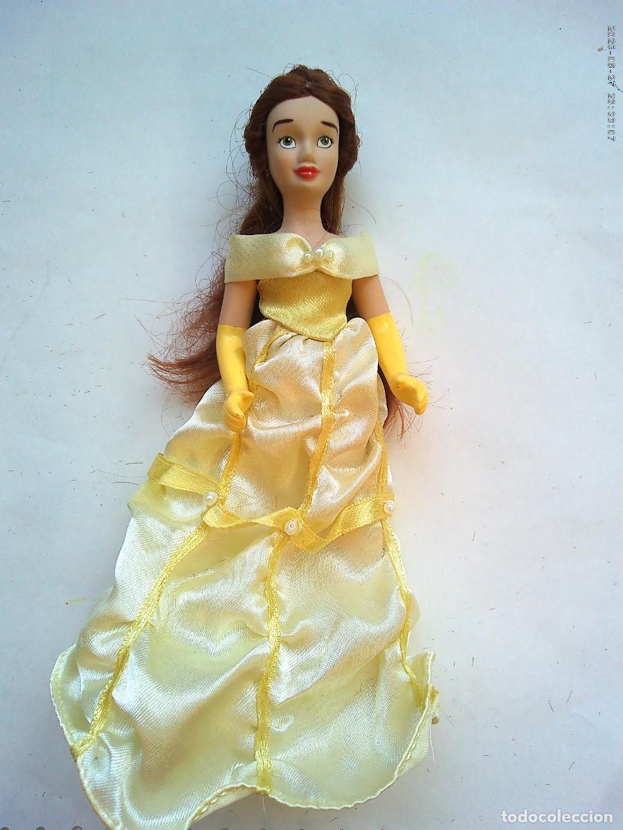Mu&ntilde;ecas Porcelana: PRECIOSA MU&Ntilde;ECA DE COLECCION PRINCESAS DE DISNEY : BELLA . DE CERAMICA Y VESTIDO