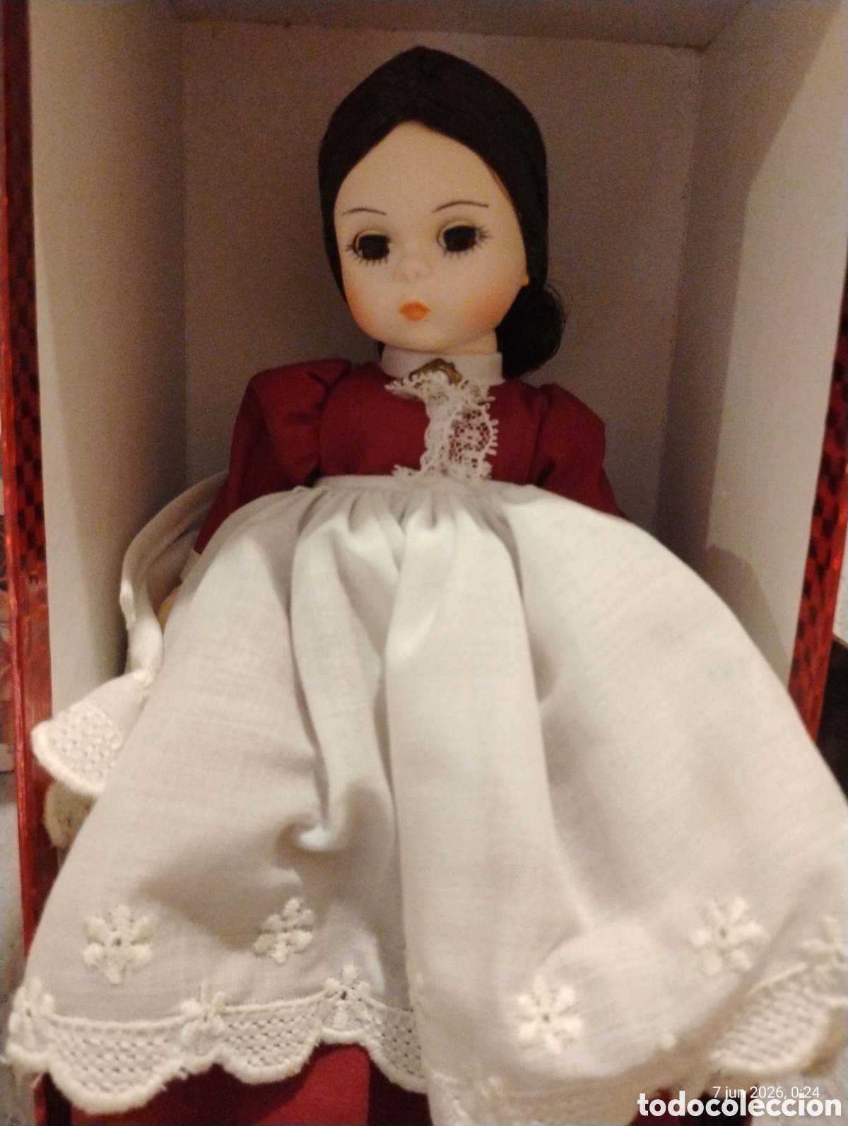 Mu&ntilde;ecas Porcelana: Mu&ntilde;eca Madame Alexander Marme #415 Little Women Vintage Impecable