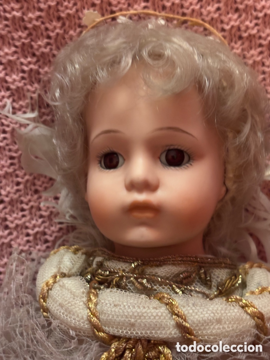 Mu&ntilde;ecas Porcelana: Precioso &aacute;ngel BRU de colecci&oacute;n