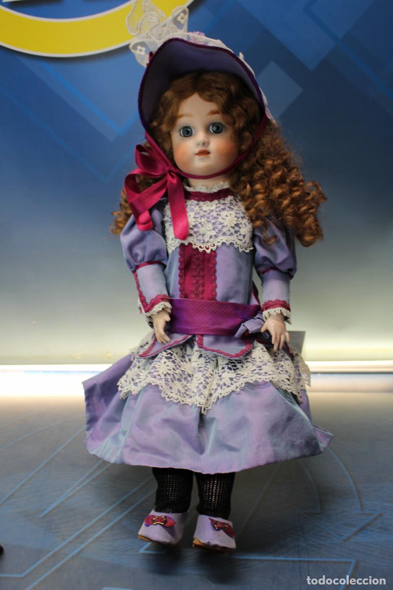 Mu&ntilde;ecas Porcelana: Reproducci&oacute;n de antigua mu&ntilde;eca de porcelana alemana de 1910. &iquest;Mein Liebling?
