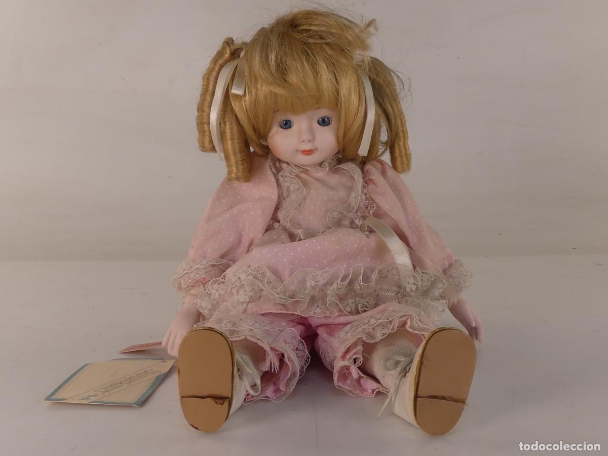 Mu&ntilde;ecas porcelana: MU&Ntilde;ECA DE PORCELANA Y TELA BECKY