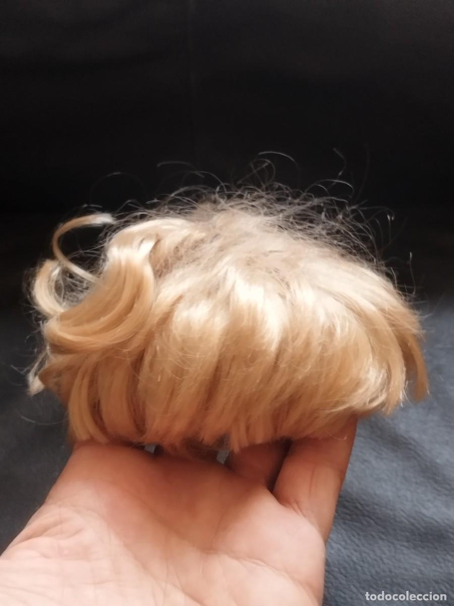 Mu&ntilde;ecas porcelana: Peluca rubia, pelo Para mu&ntilde;eca porcelana, mu&ntilde;eco.