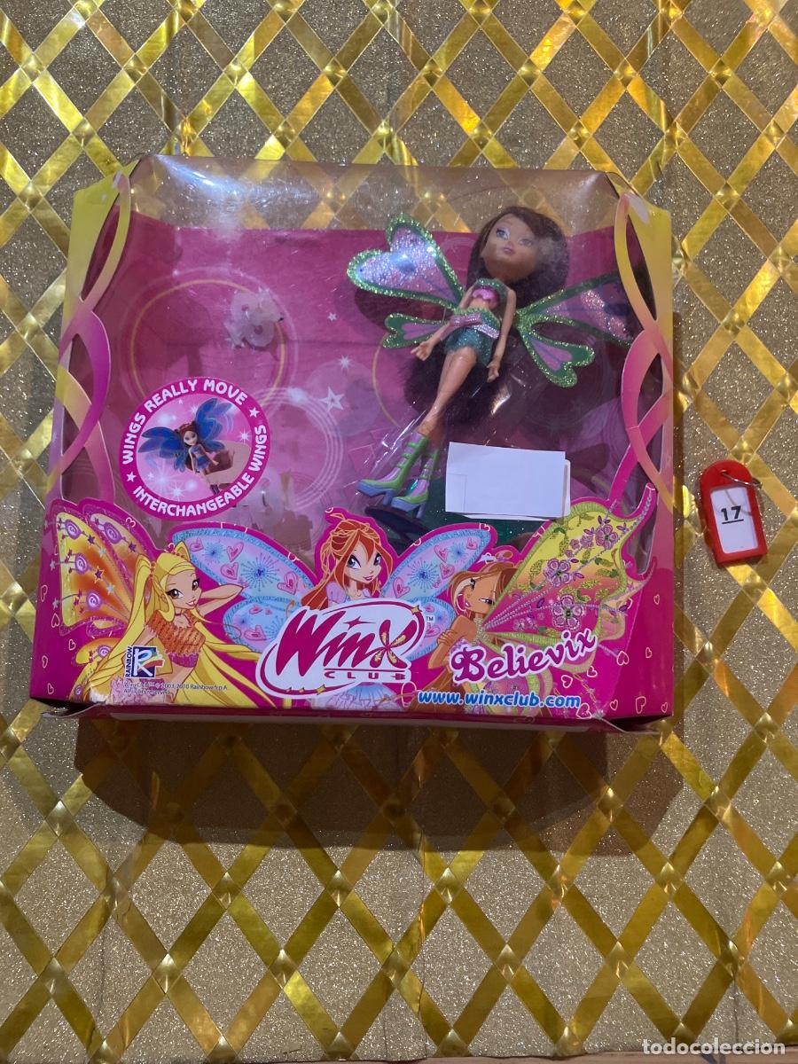 Mu&ntilde;ecas porcelana: FIGURA MU&Ntilde;ECA WINX CLUB ROXY BLISTER MAL SIN JUGAR ( N 17 ) !