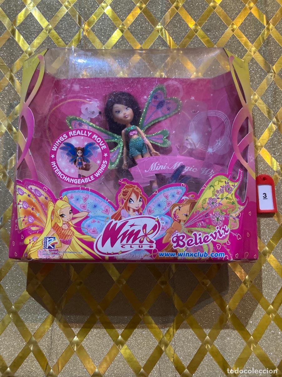 Mu&ntilde;ecas porcelana: FIGURA MU&Ntilde;ECA WINX CLUB ROXY BLISTER MAL SIN JUGAR ( N 3) !