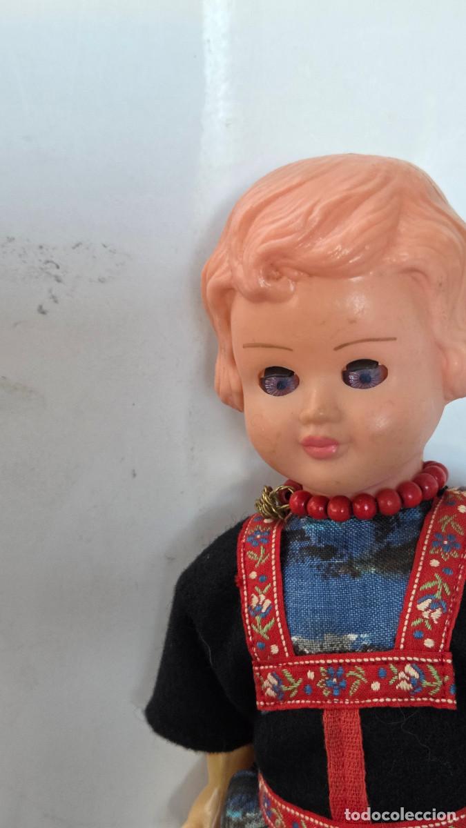 Mu&ntilde;ecas porcelana: mu&ntilde;eca antigua celuloide - Foto 2