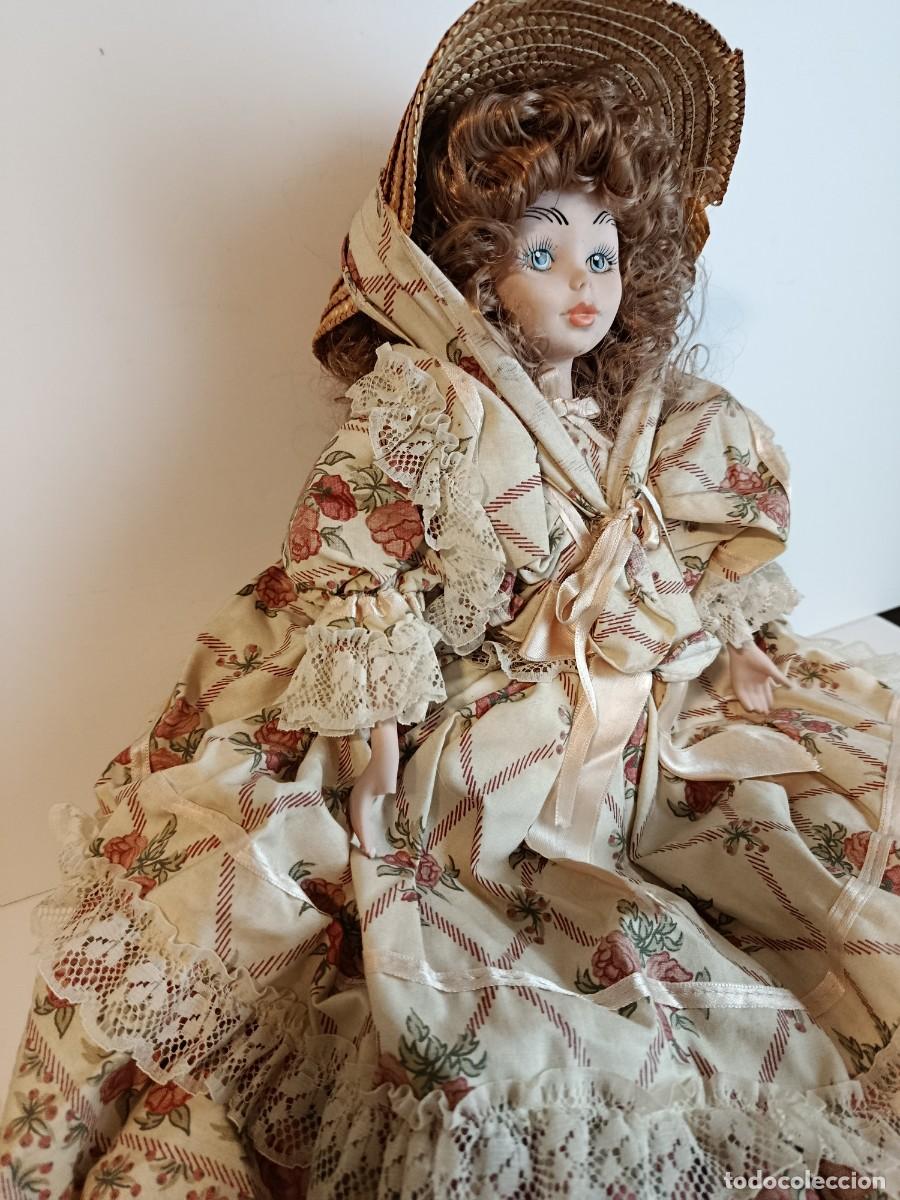 Mu&ntilde;ecas porcelana: MU&Ntilde;ECA DE PORCELANA FANAS. 50 cm