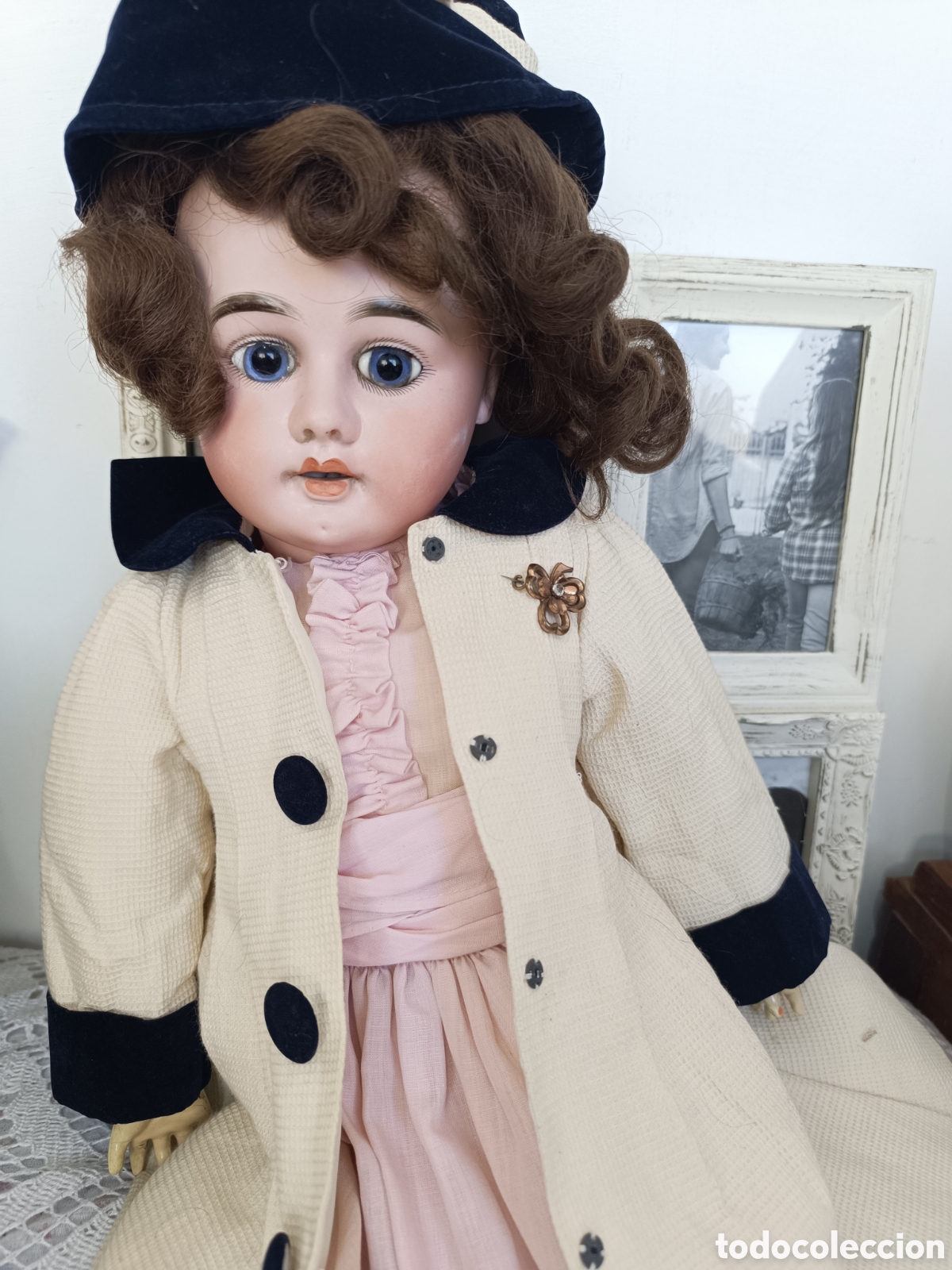 Mu&ntilde;ecas porcelana: Mu&ntilde;eca antigua made in Austria