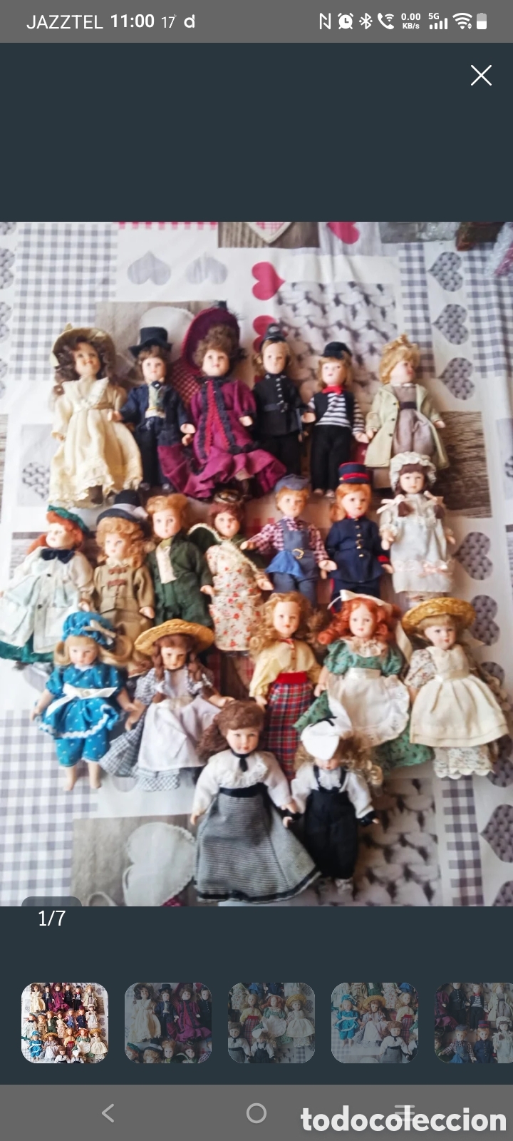 Mu&ntilde;ecas porcelana: Lote Mu&ntilde;ecas Harrold s con completo porcelana
