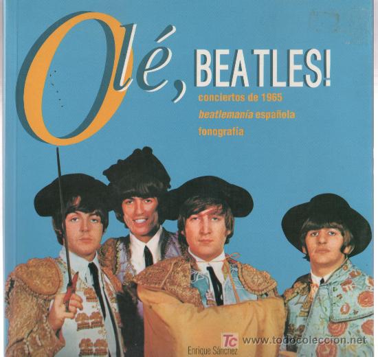 Cat&aacute;logos de M&uacute;sica: CURIOSO Y RARO LIBRO CATALOGO OLE, THE BEATLES CONCIERTOS DE 1965