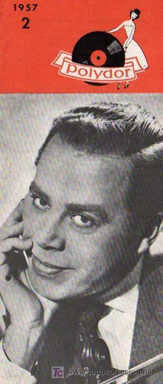 Catalogues de Musique: CATALOGO, POLYDOR, 1957 - 2-