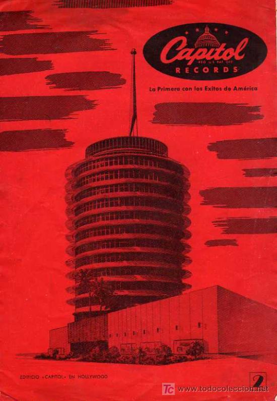 Catalogues de Musique: CATALOGO CAPITOL RECORDS LA PRIMERA CON LOS EXITOS DE AMERICA 1956