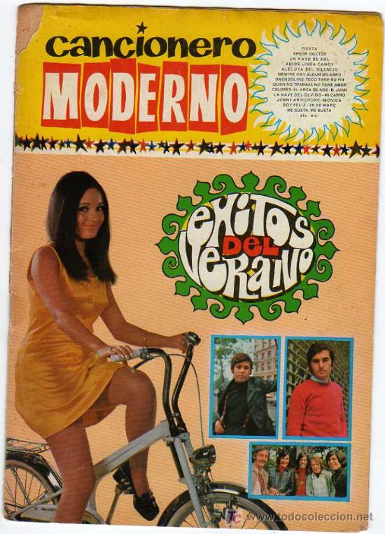Catalogues de Musique: CANCIONERO MODERNO, EXITOS DEL VERANO, EDC, ESTE, BARCELONA 1965, CARTEL DE JULIO IGLESIAS